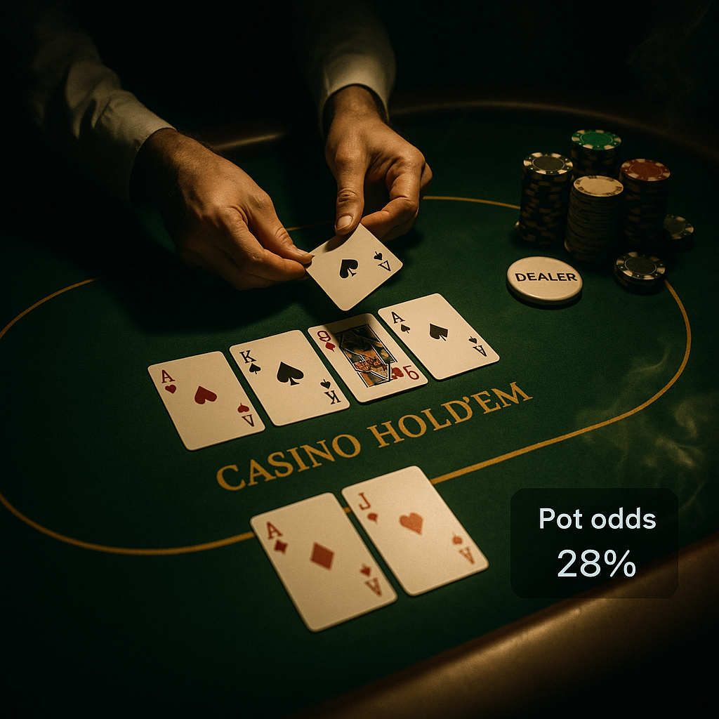Zodiac Casino - Live Poker - Real Dealer