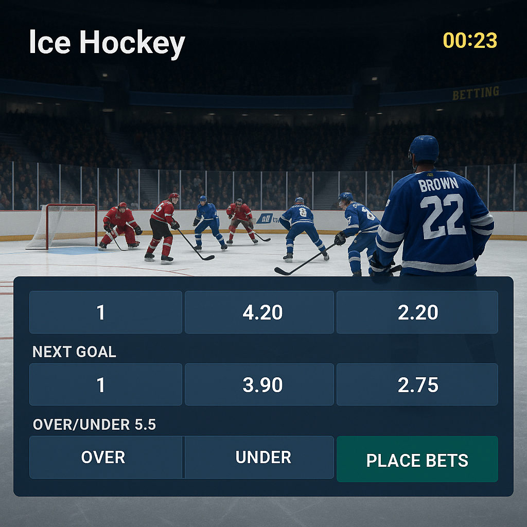 Zodiac Casino - Hockey Betting - Sports Odds